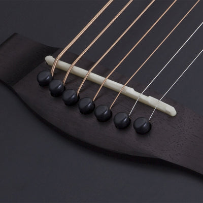 Schecter - Orleans Stage-7 Acoustic Satin See Thru Black - Musik Utan Gränser 