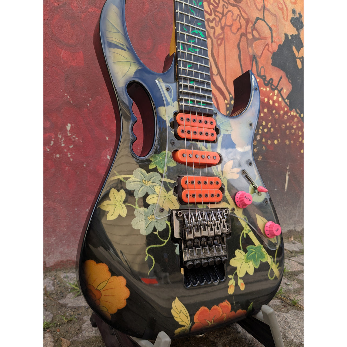 Ibanez JEM77FP Floral Pattern 1991 – bild 3