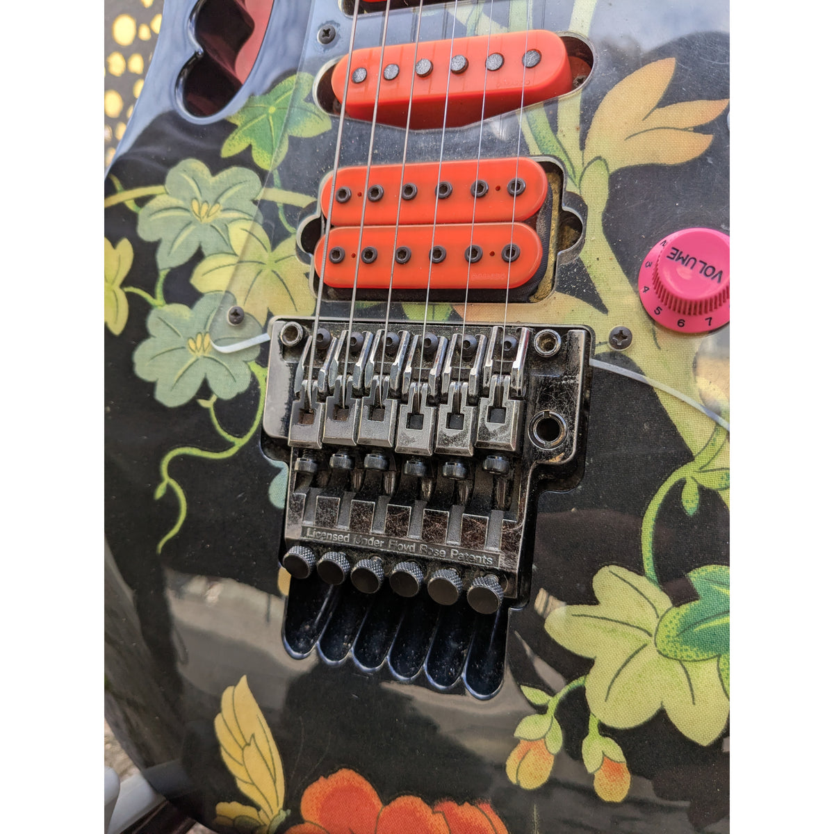Ibanez JEM77FP Floral Pattern 1991 – bild 6