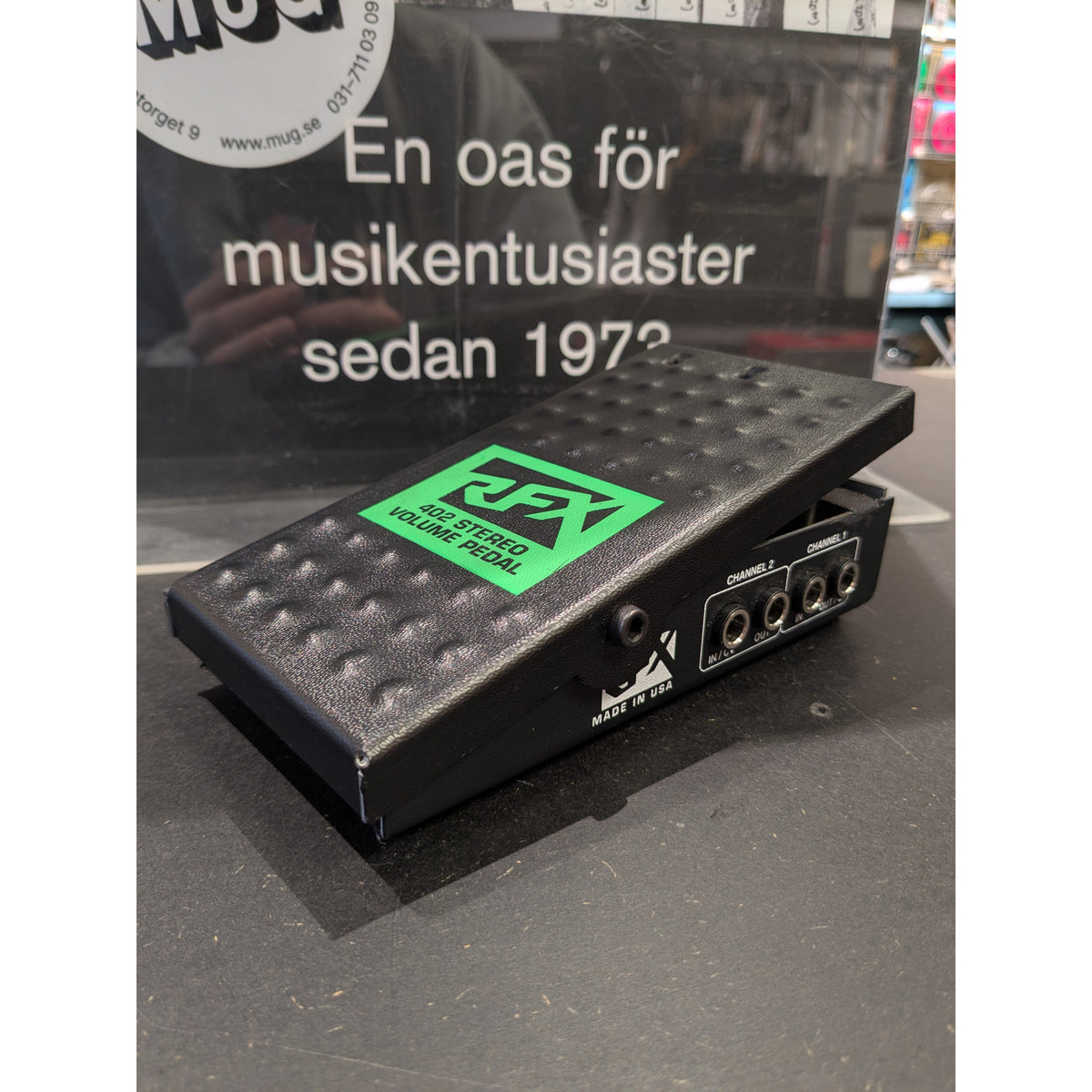 402 Stereo Volume Pedal
