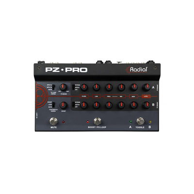 2-kanals preamp för akustisk instrument