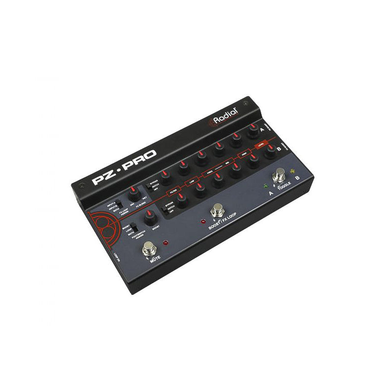 2-kanals preamp för akustisk instrument