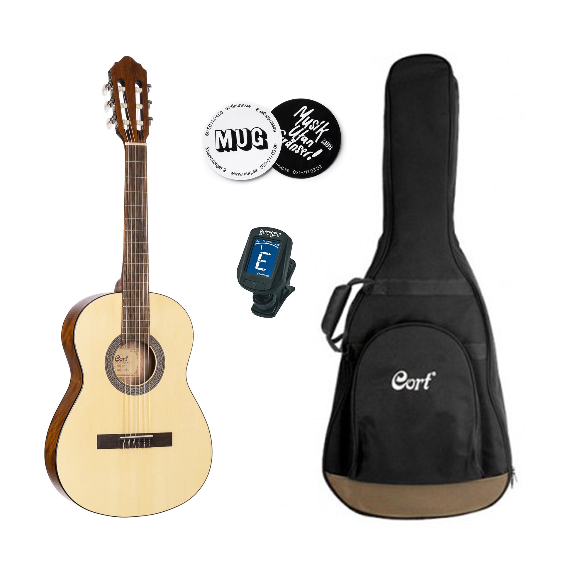 Musik Utan Gränser - Akustiskt gitarrpaket AC70 3/4 - Musik Utan Gränser 