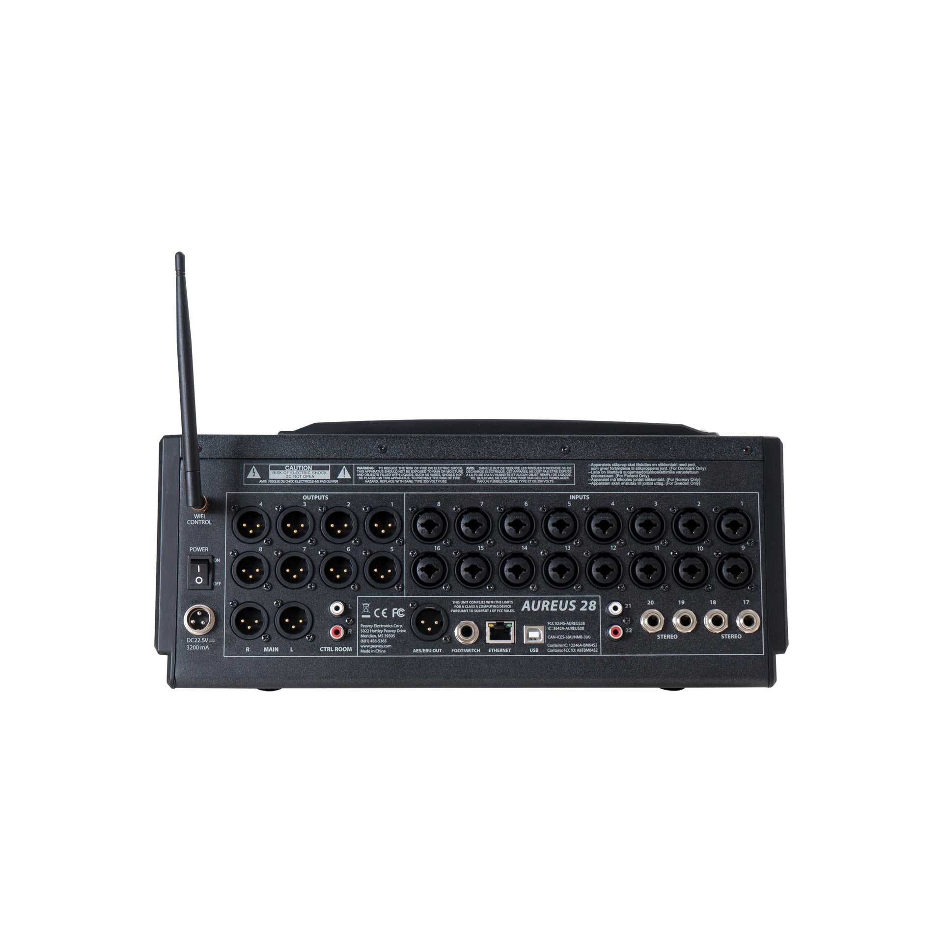 Peavey - AUREUS Digital Mixer - Musik Utan Gränser 