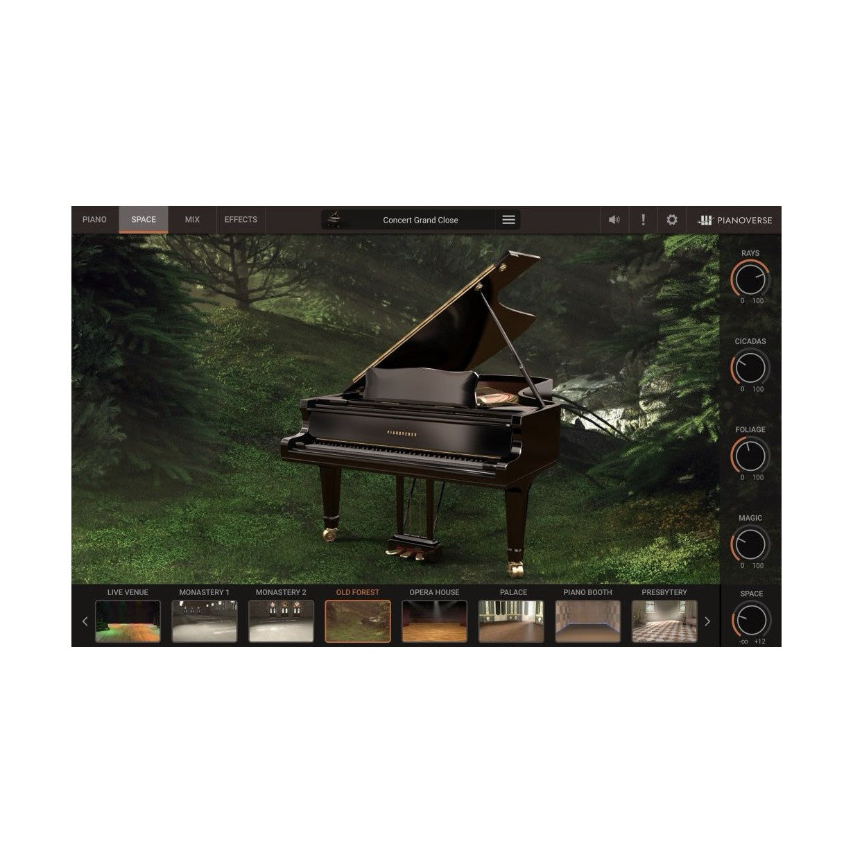 Pianoverse Concert Grand YF3