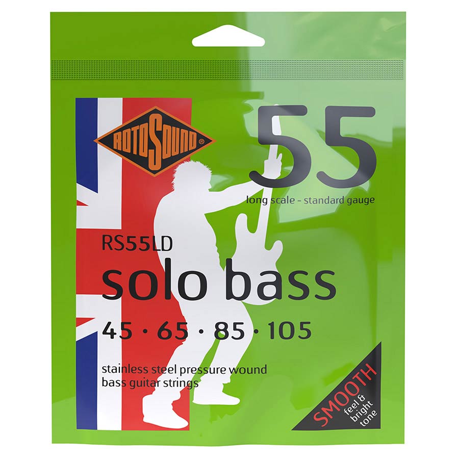 Rotosound - RS55LD Solo Bass 55 string set electric bass 45-105 - Musik Utan Gränser 