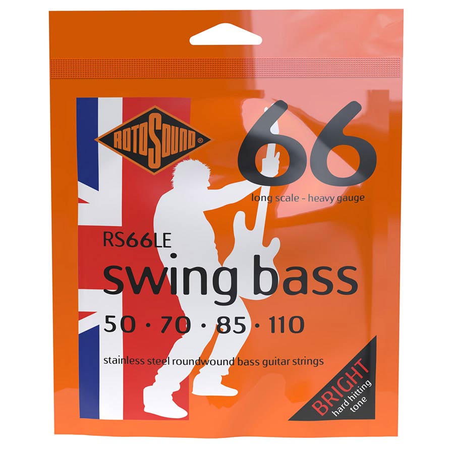 Rotosound - RS66LE Swing Bass 66 electric bass stainless steel 50-110 - Musik Utan Gränser 