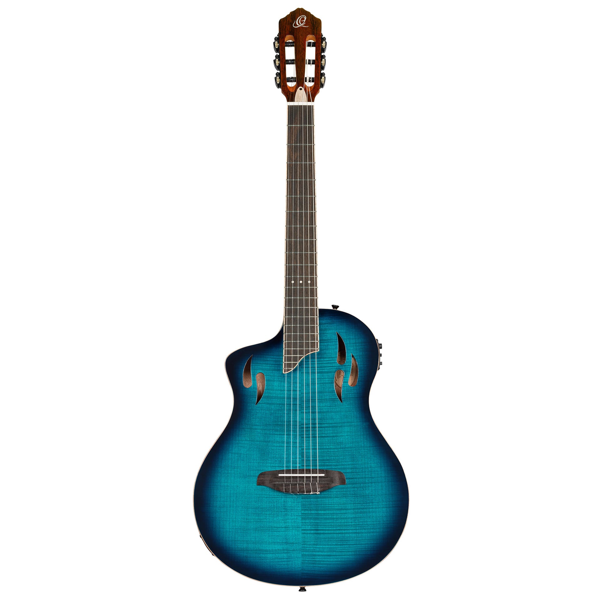 Ortega - RTPDLX-FMA-L gitarr med mik - Musik Utan Gränser 