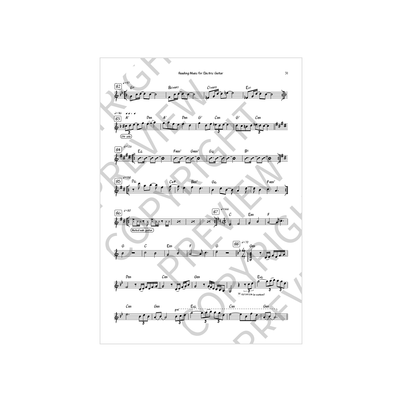 MUG - Reading Music For Electric Guitar - Musik Utan Gränser 