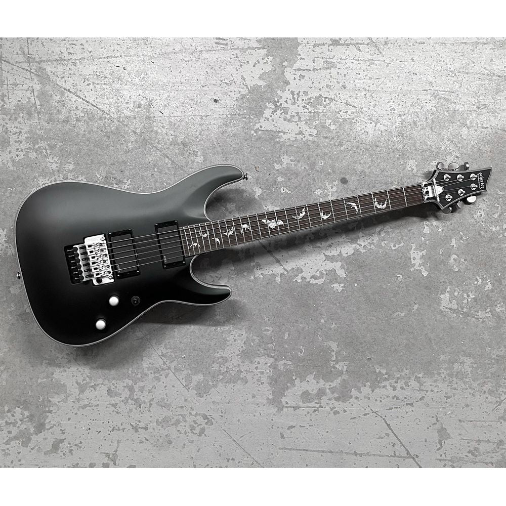 Schecter Damien Platinum-6 Floyd Rose Satin Black