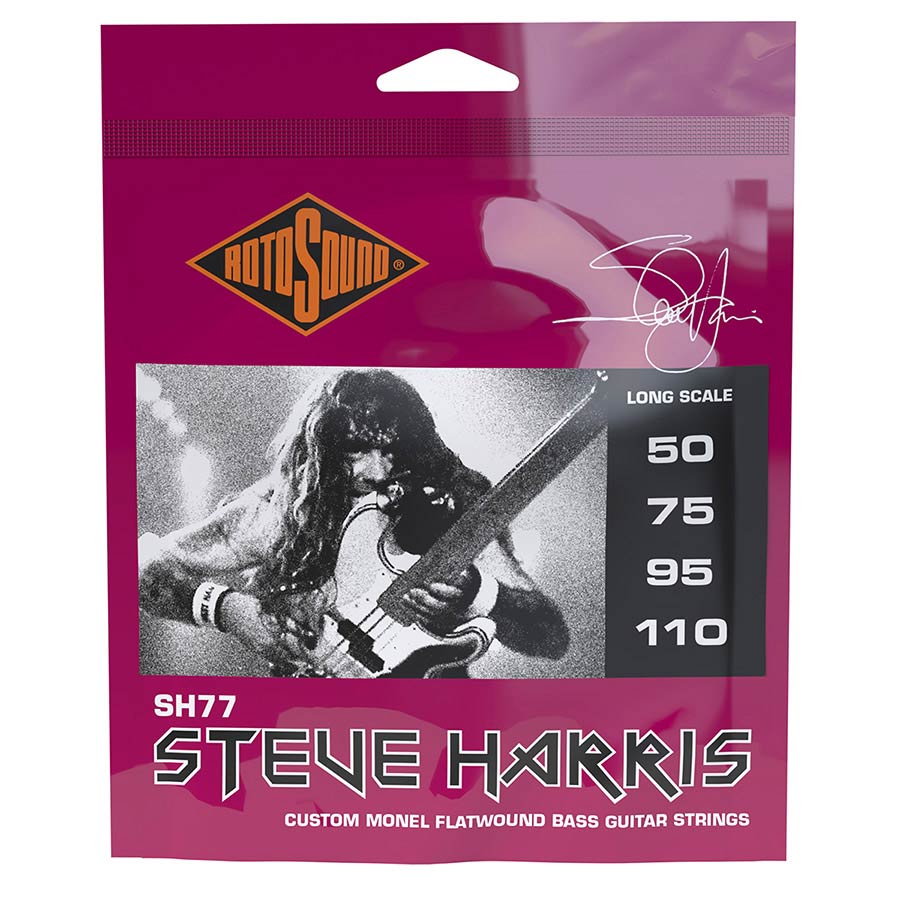 Rotosound - SH77 Jazz Bass 77 electric bass monel flatwound 50-110 Steve Harris - Musik Utan Gränser 