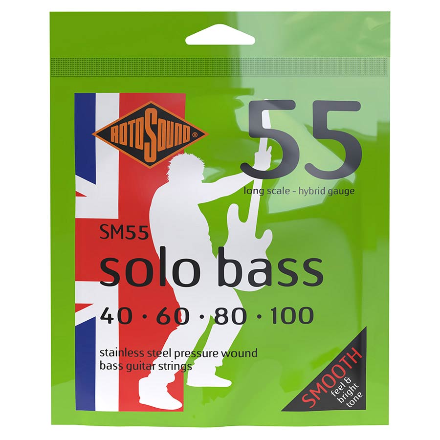 Rotosound - SM55 Solo Bass 55 string set electric bass 40-100 - Musik Utan Gränser 