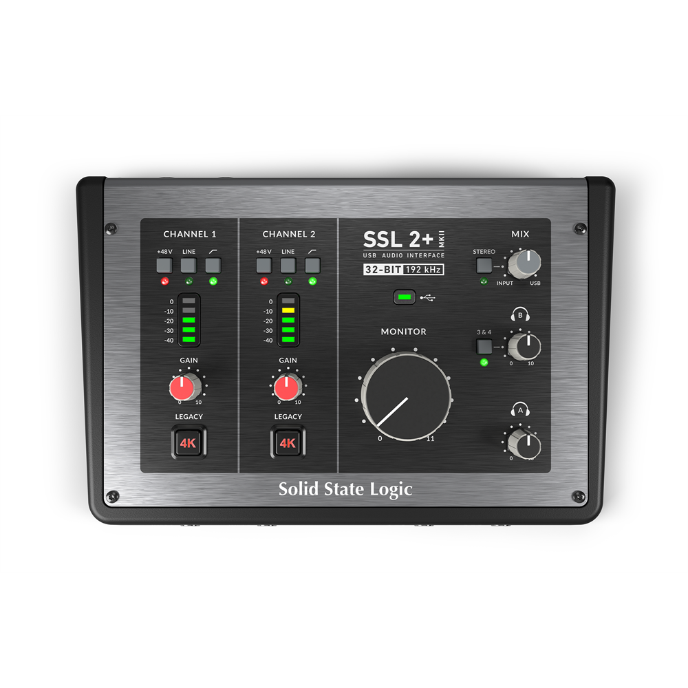 Solid State Logic - 2+ mkII Audio Interface - Musik Utan Gränser 