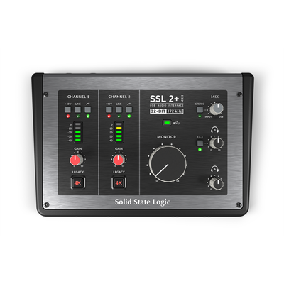 Solid State Logic - 2+ mkII Audio Interface - Musik Utan Gränser 
