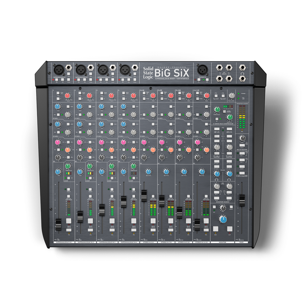 Solid State Logic - BiG SiX The Ultimate Desktop Mixer - Musik Utan Gränser 