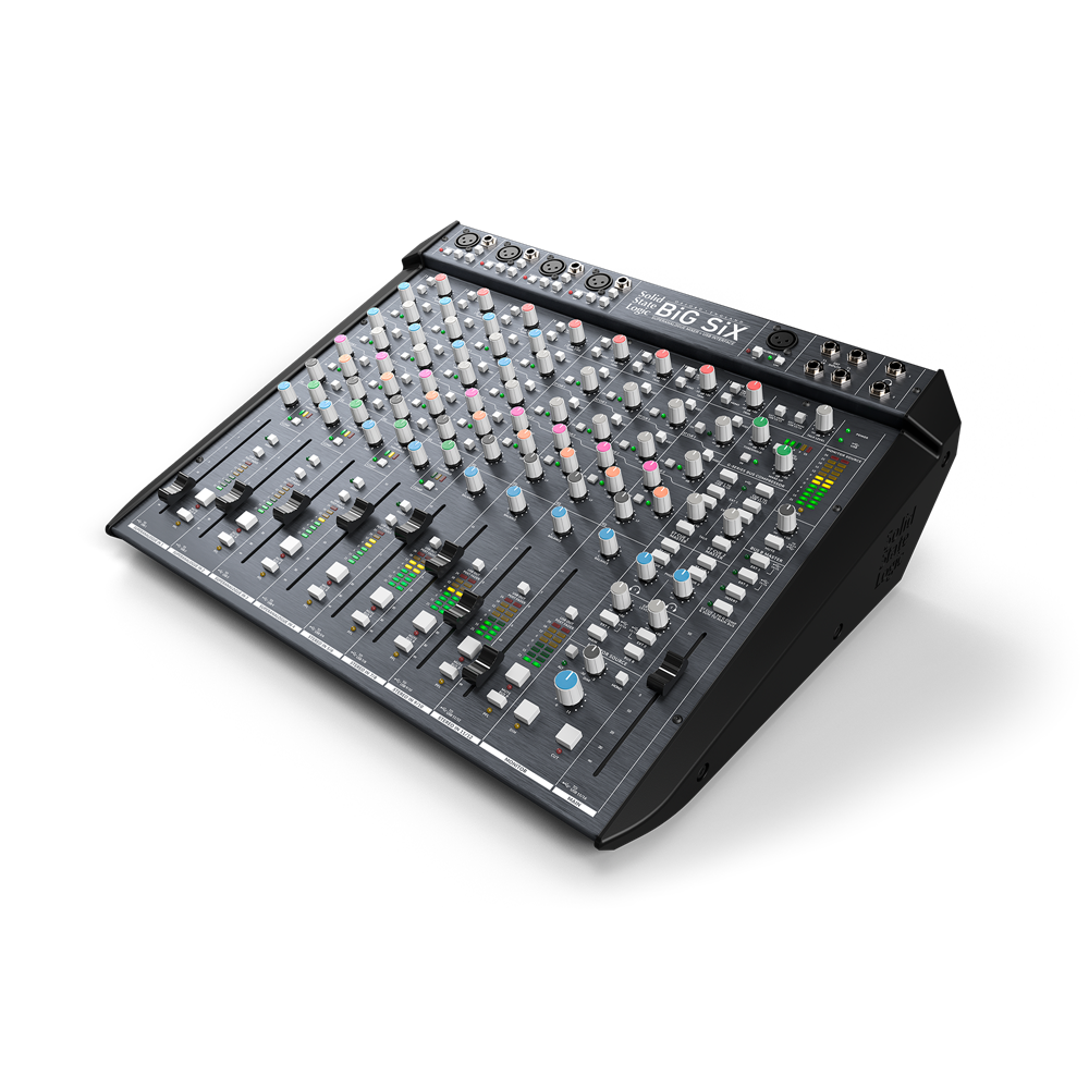 Solid State Logic - BiG SiX The Ultimate Desktop Mixer - Musik Utan Gränser 