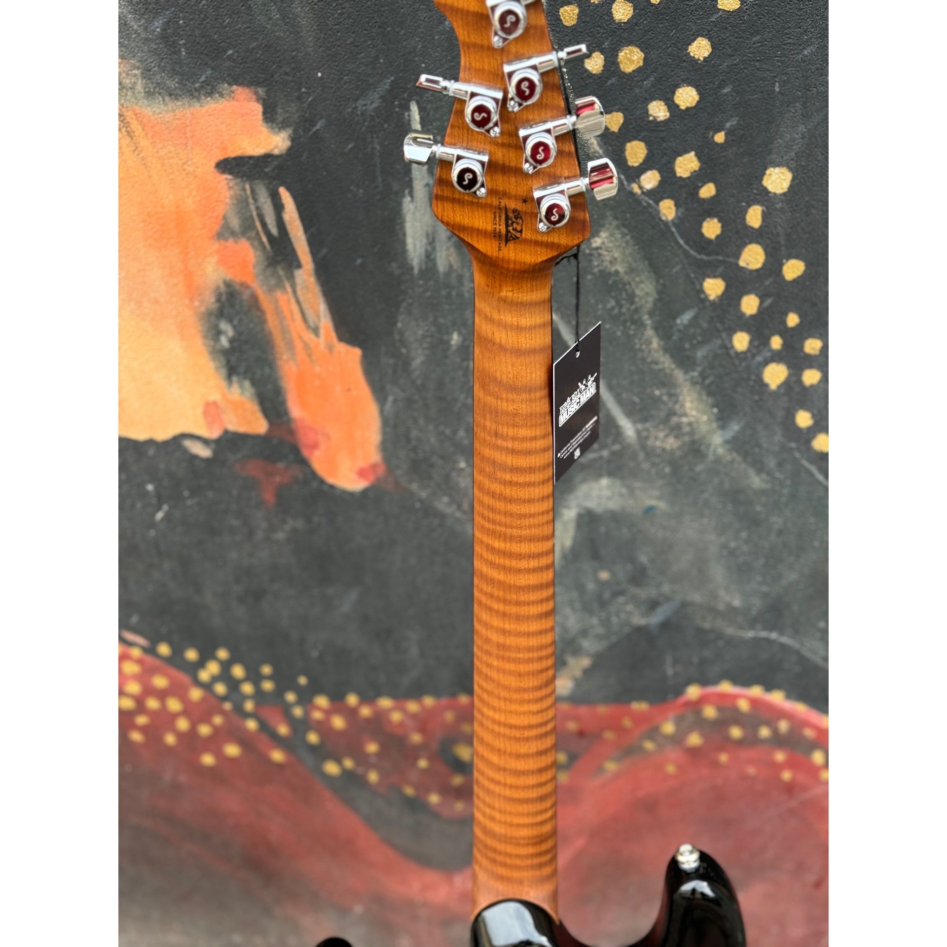 Ernie Ball Music Man - Cutlass HT Showtime Sparkle Sunburst - Musik Utan Gränser 