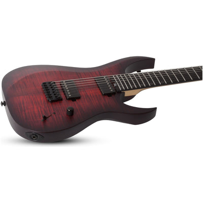 Schecter - Sunset-7 Extreme Scarlet Burst - Musik Utan Gränser 