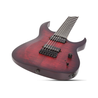 Schecter - Sunset-7 Extreme Scarlet Burst - Musik Utan Gränser 