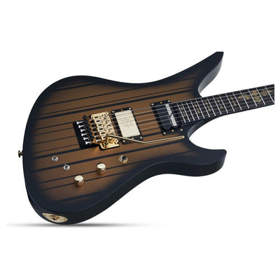 Schecter - Synyster Gates Costum Sustainiac Satin Gold Burst - Musik Utan Gränser 