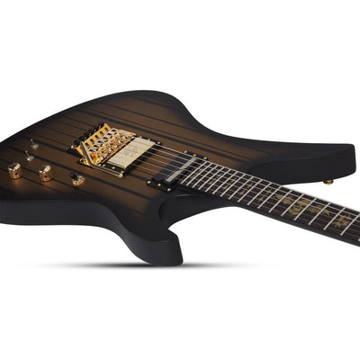 Schecter - Synyster Gates Costum Sustainiac Satin Gold Burst - Musik Utan Gränser 