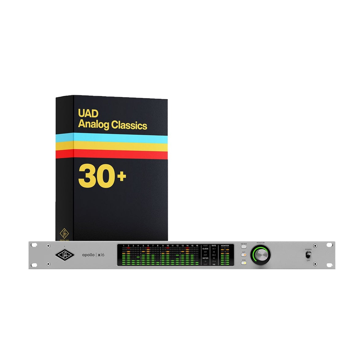 Universal Audio Apollo x16 Gen 2 med UAD Analog Classics
