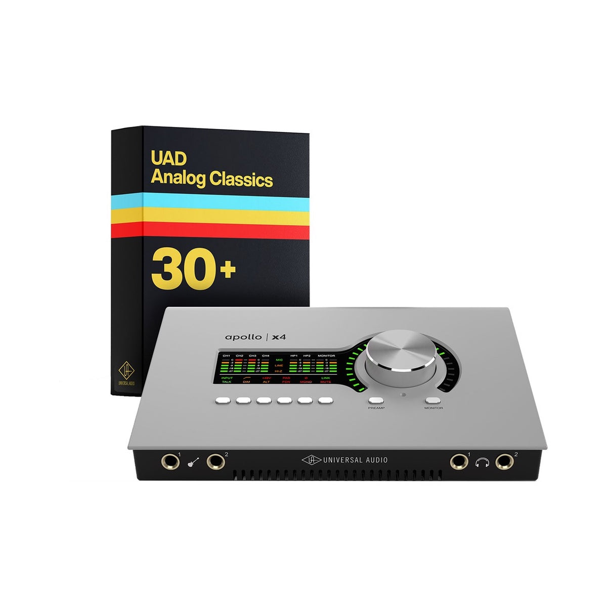 Universal Audio Apollo x4 Gen 2 med UAD Analog Classics