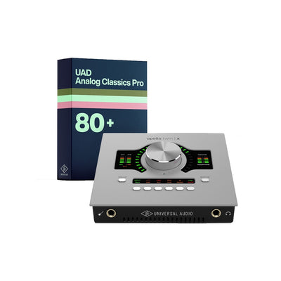 Universal Audio Apollo Twin X DUO with UAD Analog Classics Pro