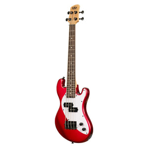 U-Bass Solid Body 4-String Metallic Red Fretted