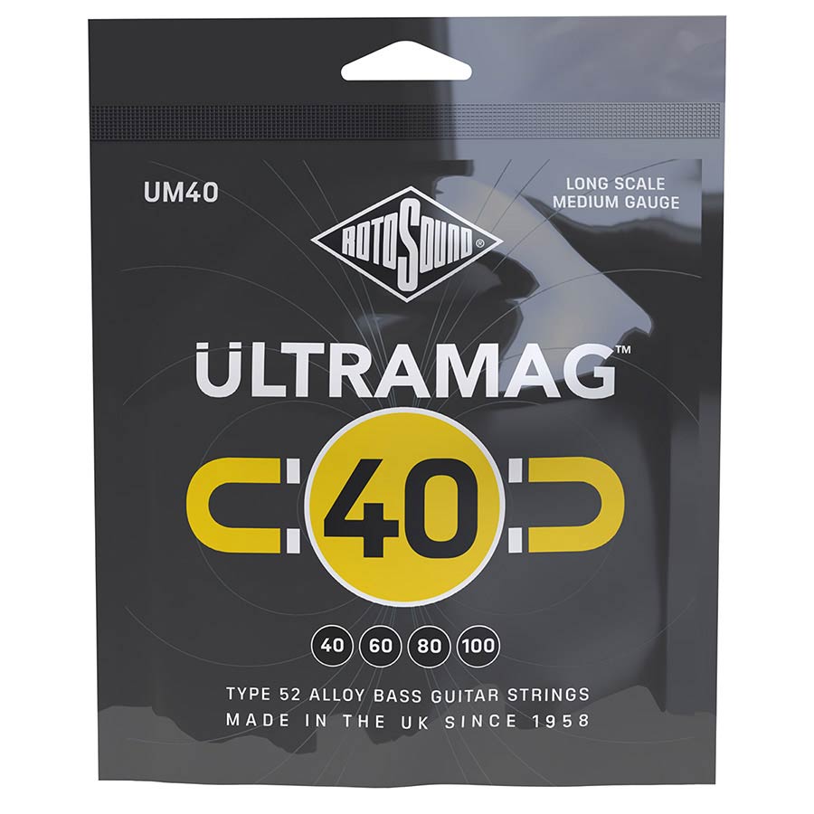 Rotosound - UM40 Ultramag electric bass type 52 allow wound 40-100 - Musik Utan Gränser 