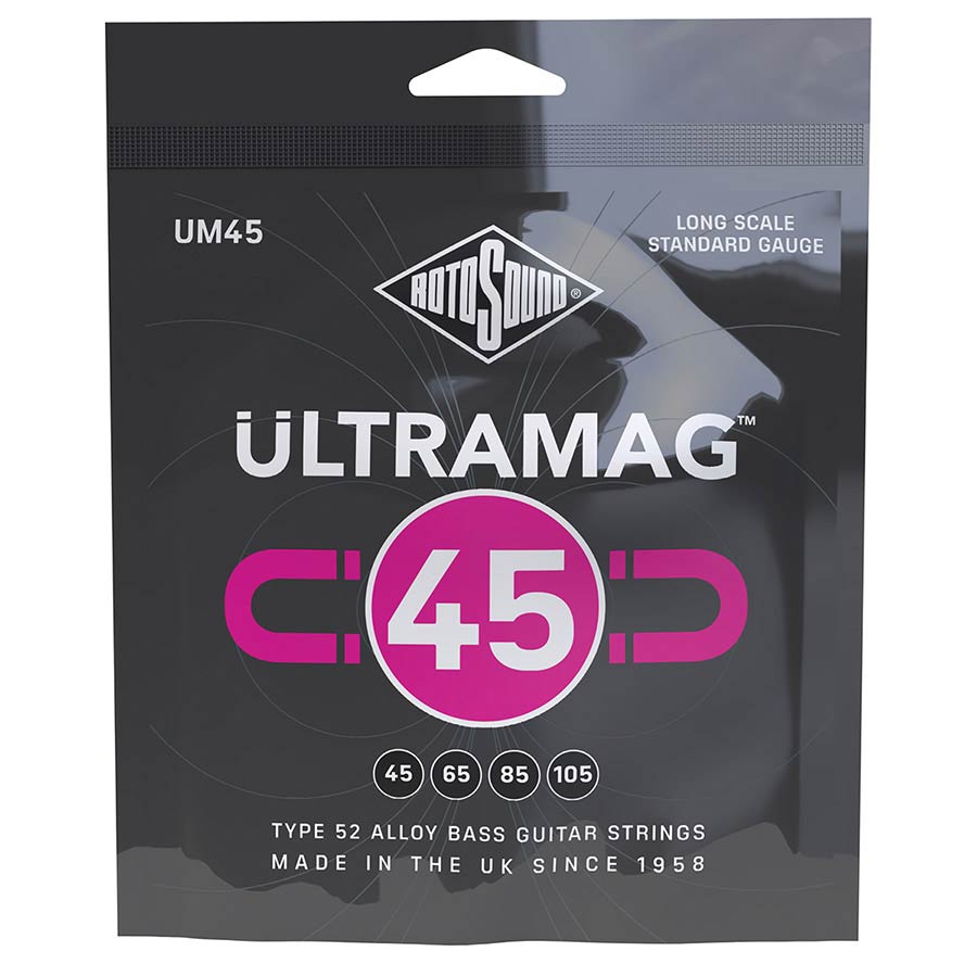 Rotosound - UM45 Ultramag electric bass type 52 allow wound 45-105 - Musik Utan Gränser 
