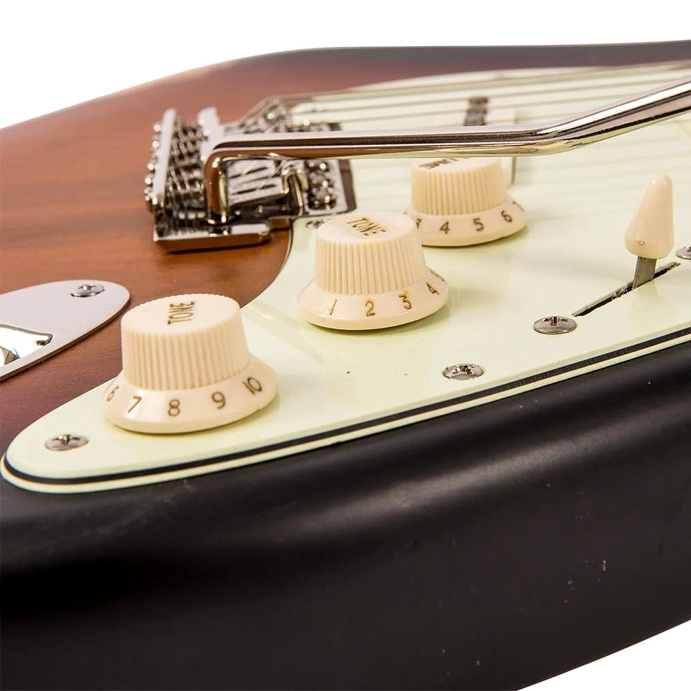 Vintage - Icon V6 Distressed Sunburst - Musik Utan Gränser 