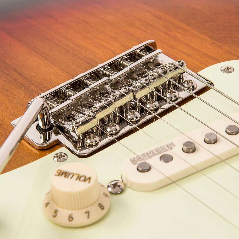 Vintage - Icon V6 Distressed Sunburst - Musik Utan Gränser 