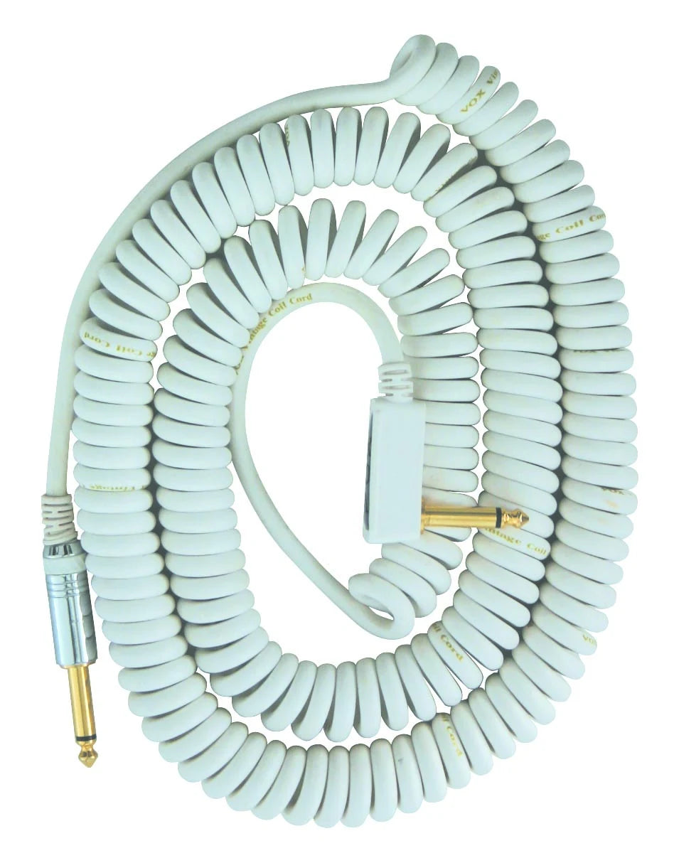 VCC090WH - 9m Vit Spiralkabel