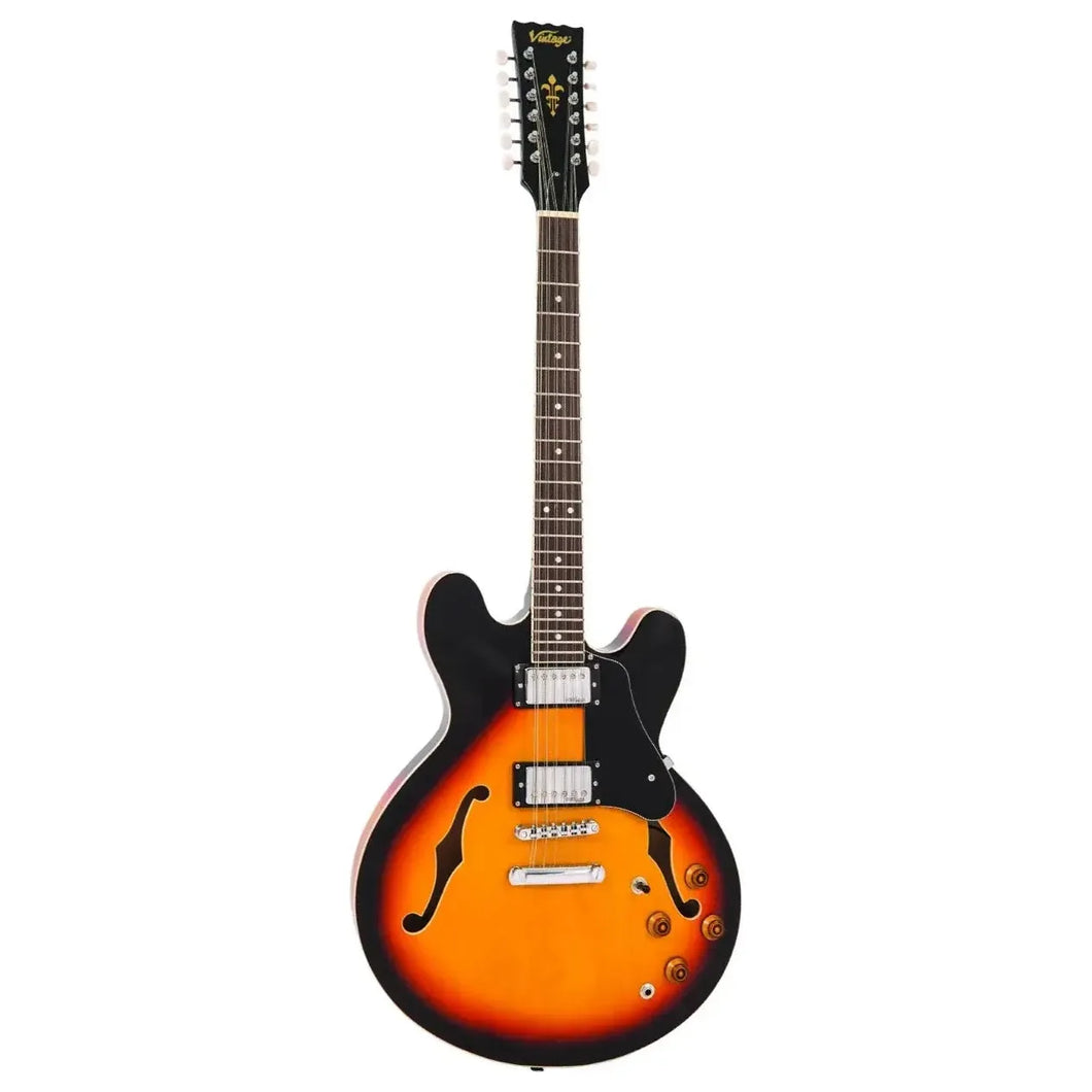 Vintage - VSA500 Sunburst 12-strängad - Musik Utan Gränser 