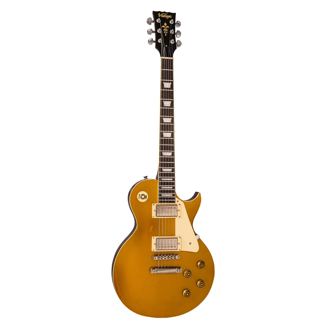 Vintage - V100 Icon Distressed HH Gold Top - Musik Utan Gränser 