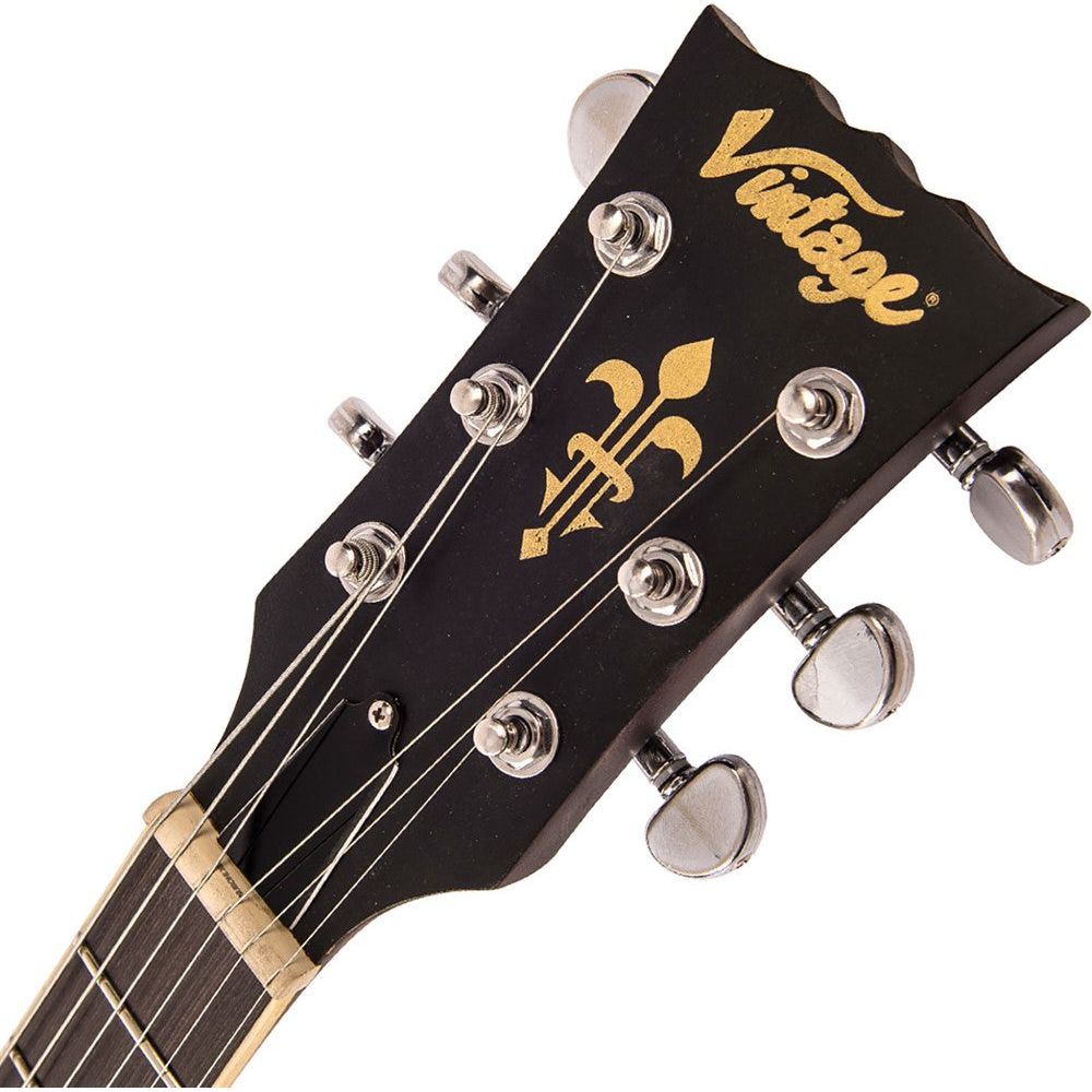 Vintage - V100 Icon Distressed HH Gold Top - Musik Utan Gränser 