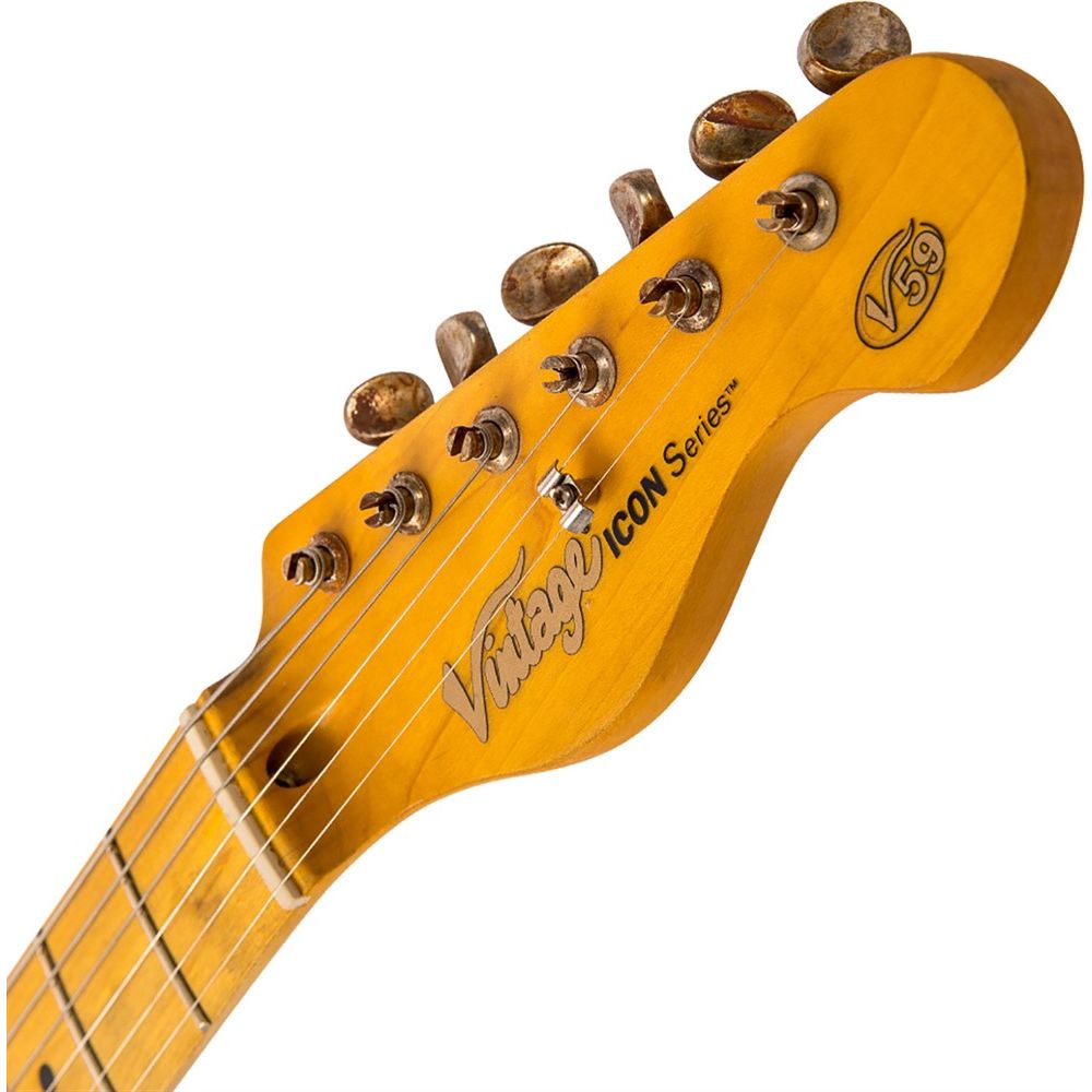 Vintage - V59 Icon Distressed Black - Musik Utan Gränser 
