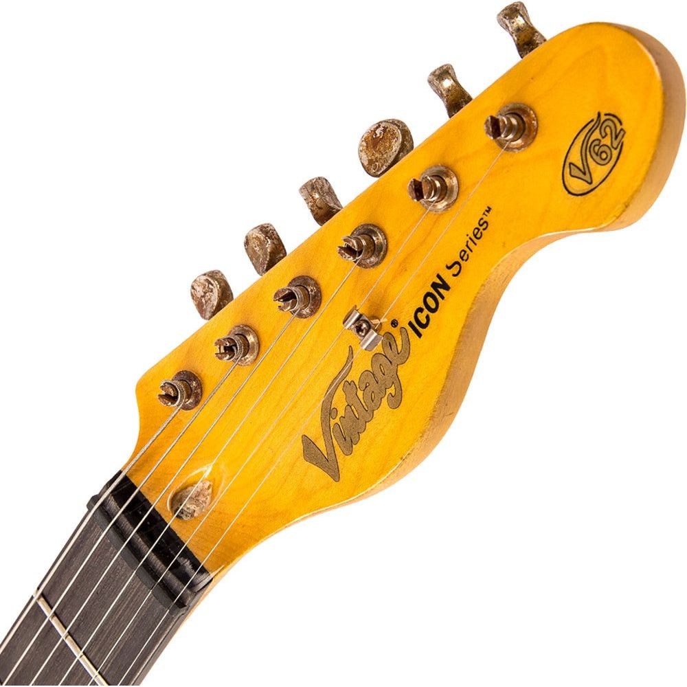Vintage - V62 Icon Distressed Black - Musik Utan Gränser 