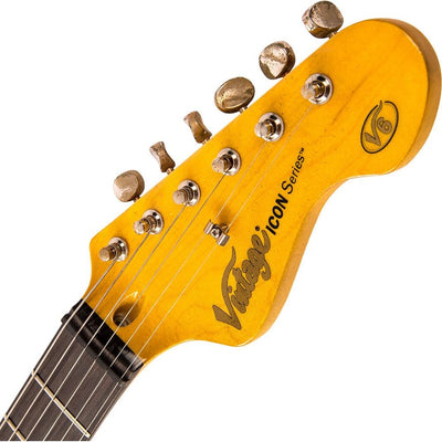 Vintage - Icon V6 Distressed Red - Musik Utan Gränser 