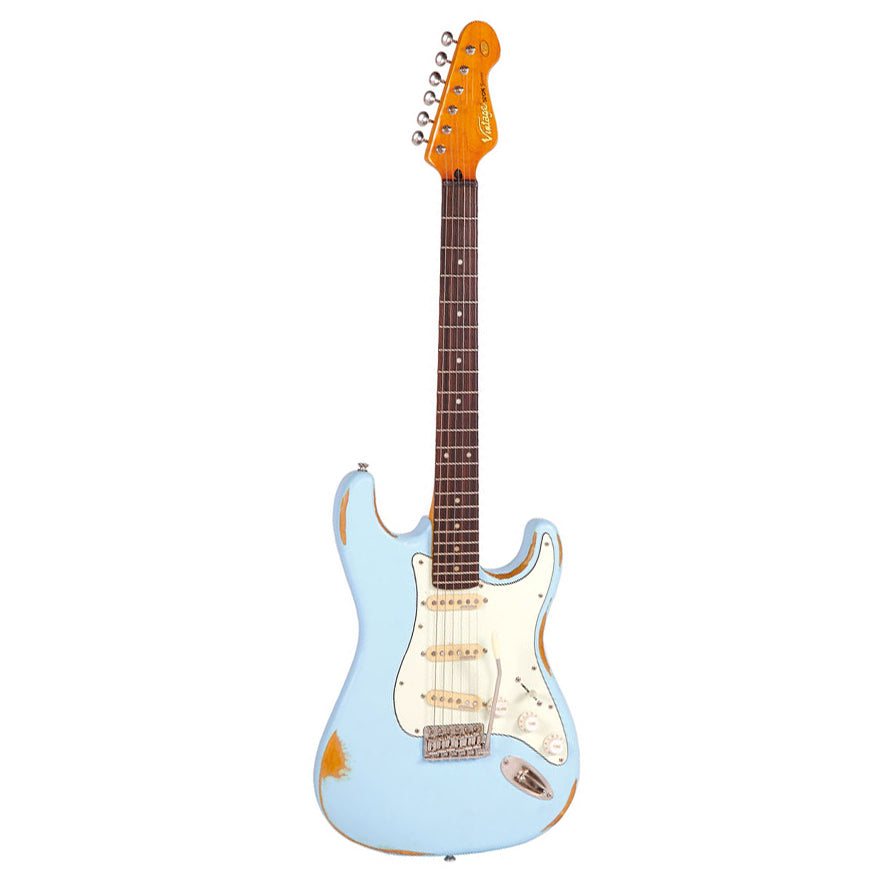 Vintage - Icon V6 Distressed Laguna Blue - Musik Utan Gränser 