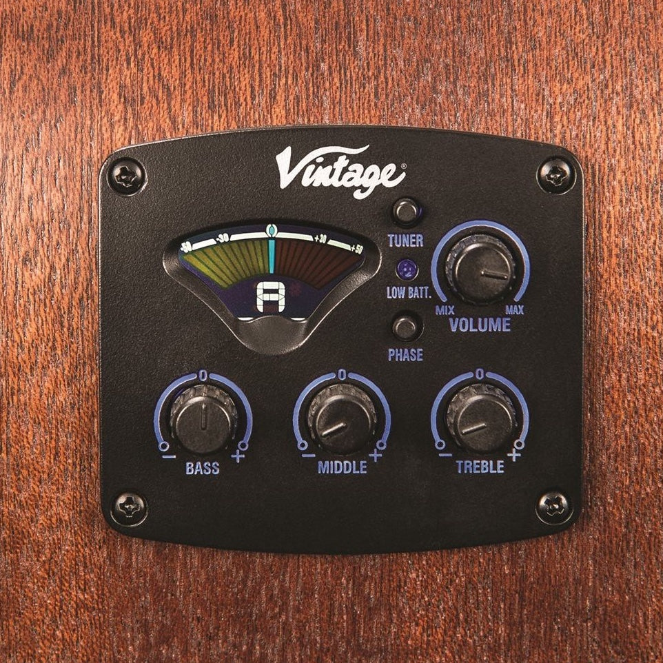 VE140VSB Historic Dreadnought Guitar EQ