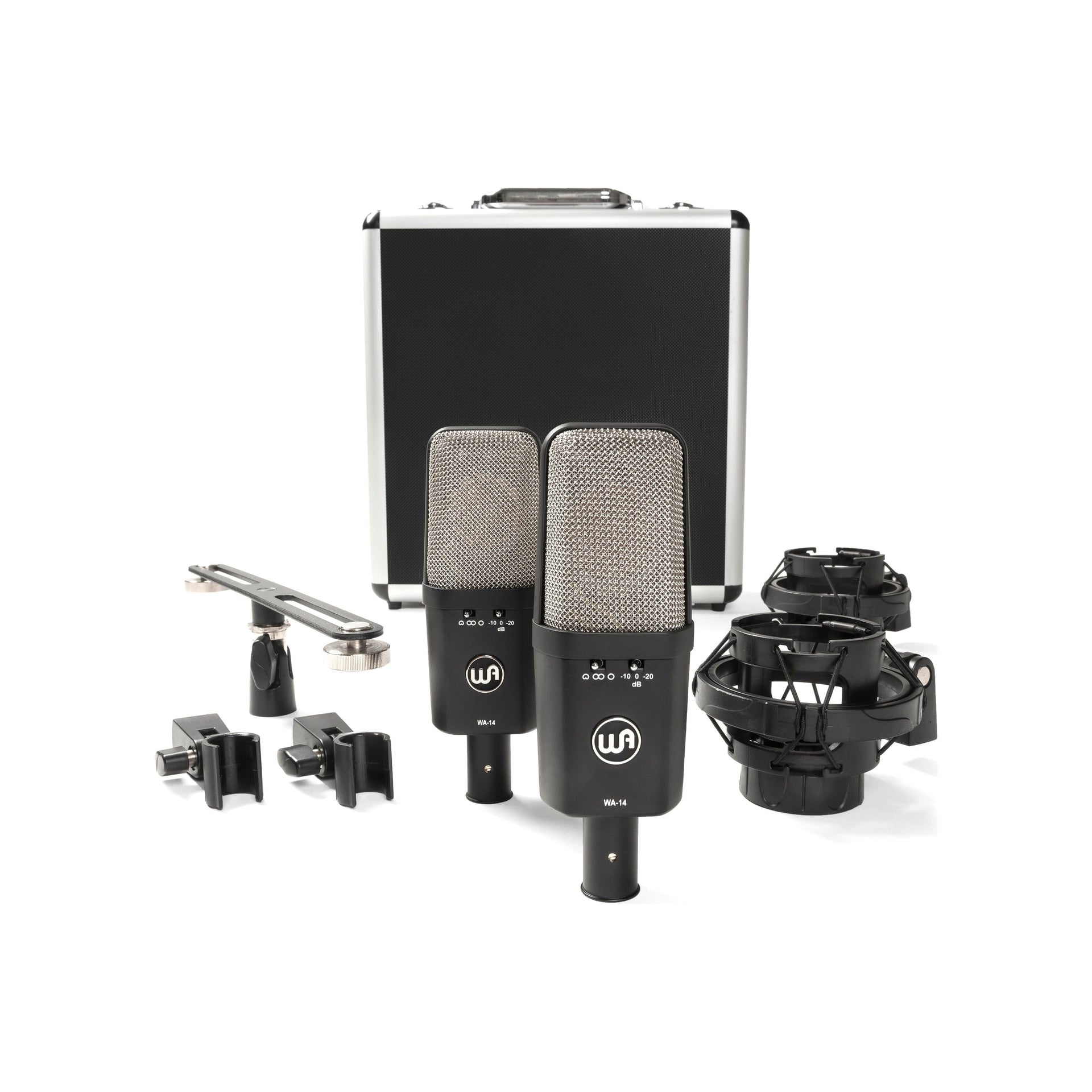 Warm Audio - WA-14SP Large-Diaphragm Condenser Microphone Stereo Pair - Musik Utan Gränser 