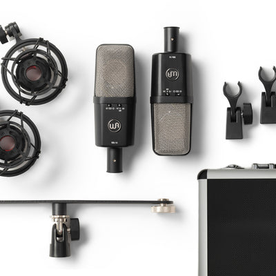 Warm Audio - WA-14SP Large-Diaphragm Condenser Microphone Stereo Pair - Musik Utan Gränser 