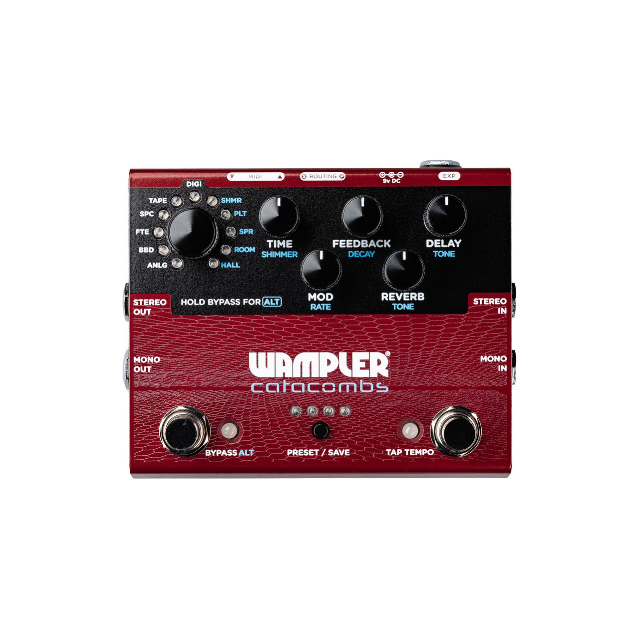 Wampler - Catacombs Multi Reverb and Delay - Musik Utan Gränser 