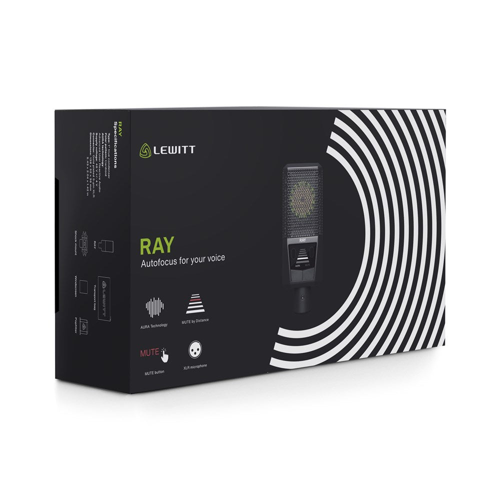 Lewitt - RAY Microphone, AURA technology - Musik Utan Gränser 