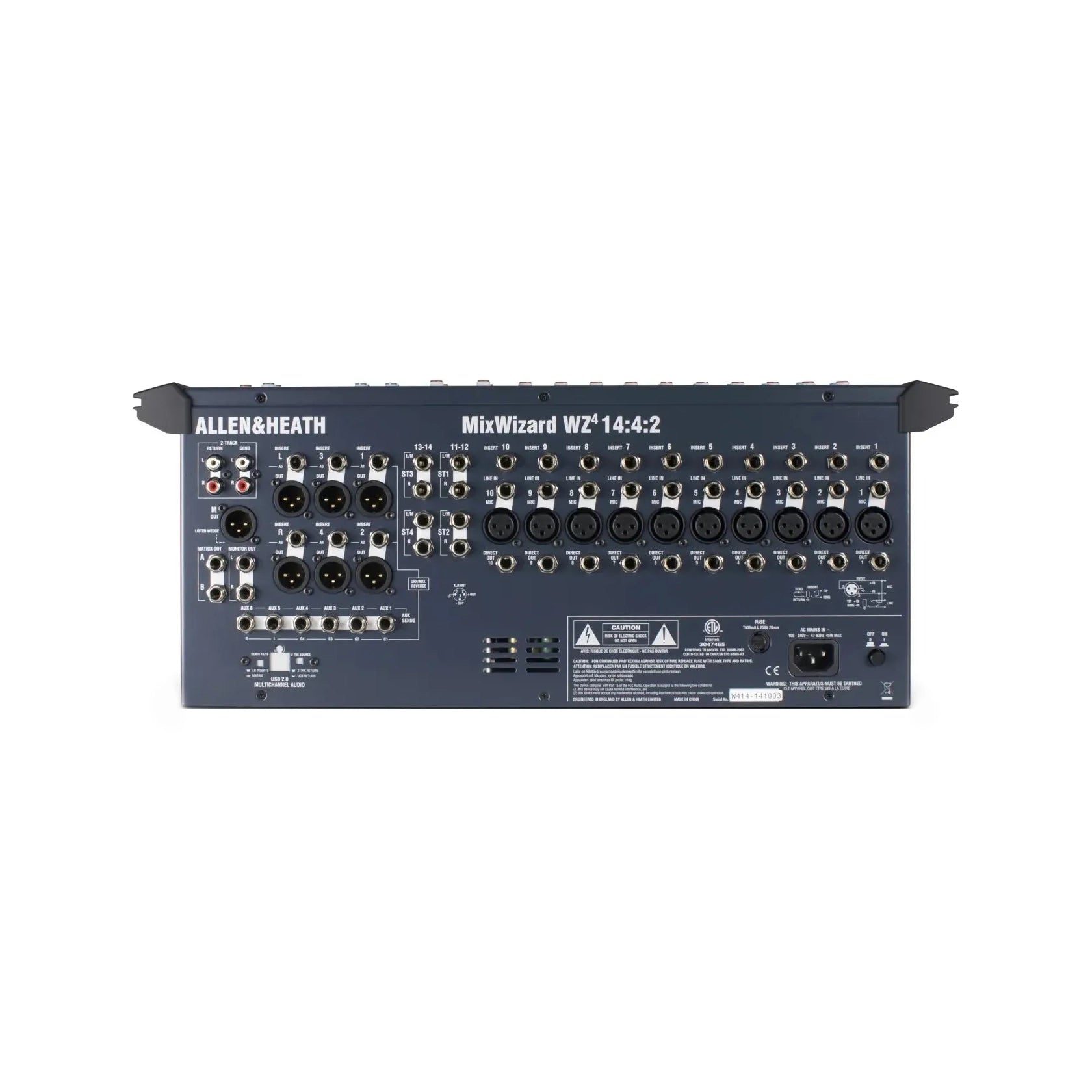 Wizard 14:4:2 Dual Function 4 Bus Mixer