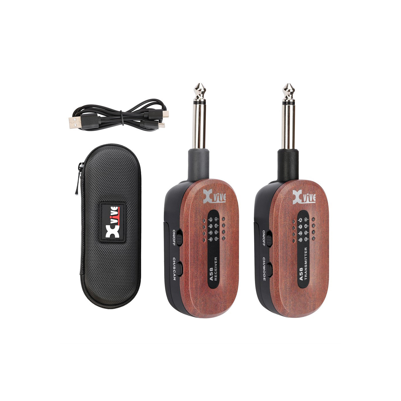 A58 Mahogany Wireless Guitar System