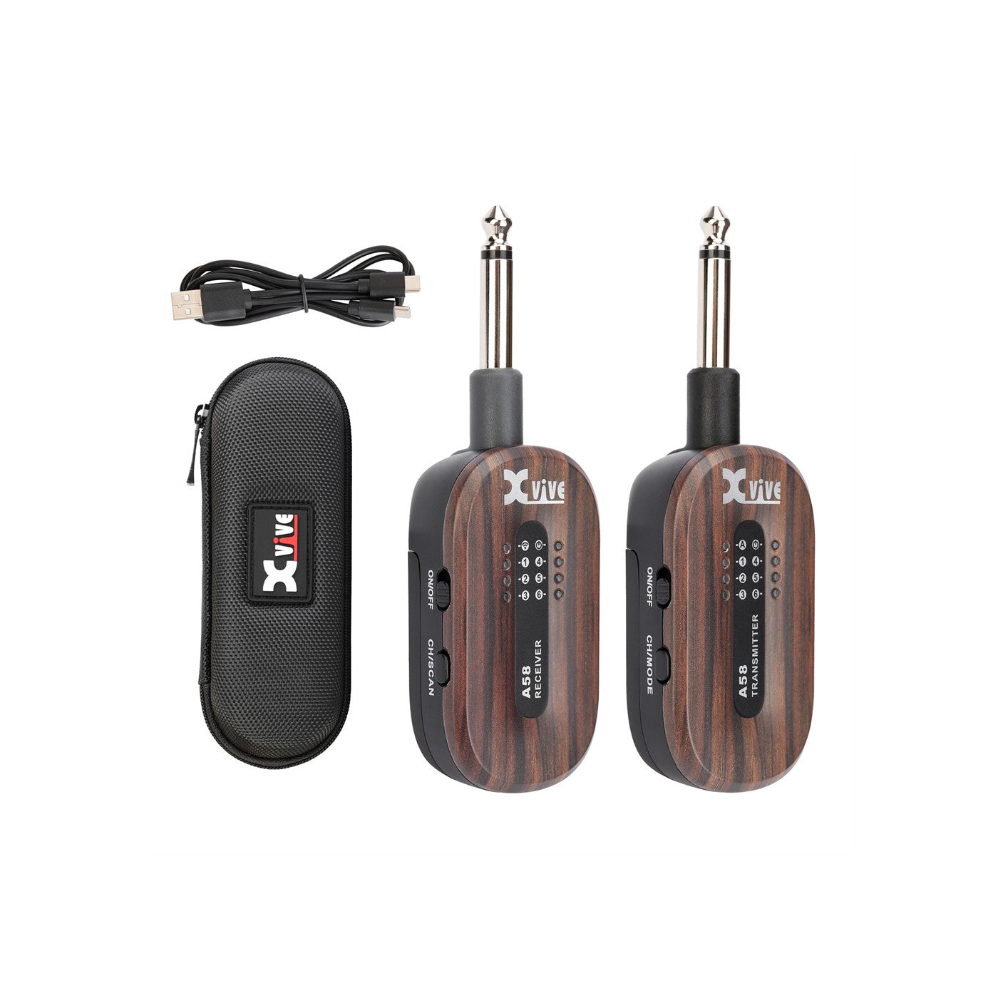 A58 Rosewood Wireless Guitar System
