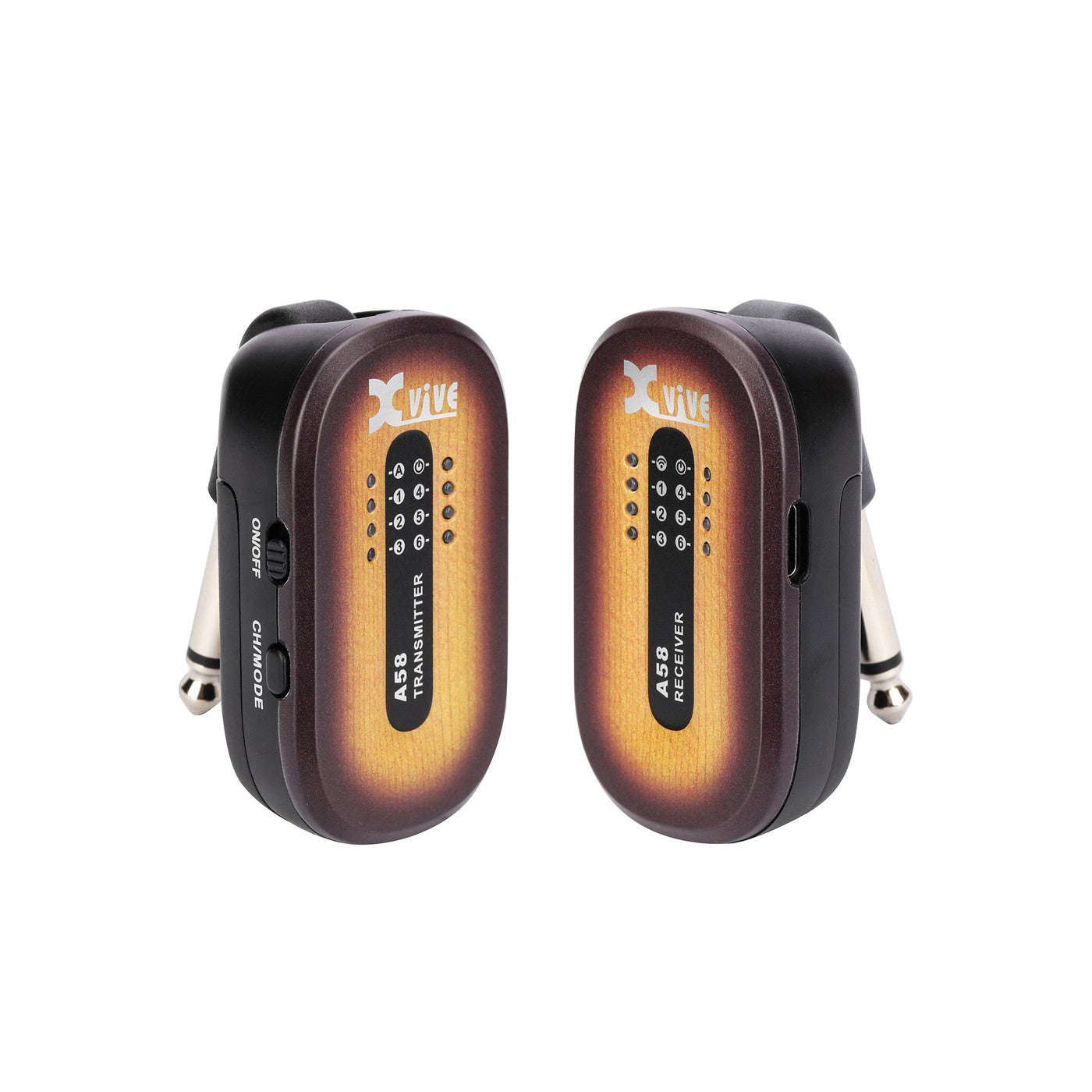 A58 Sunburst Wireless Guitar System